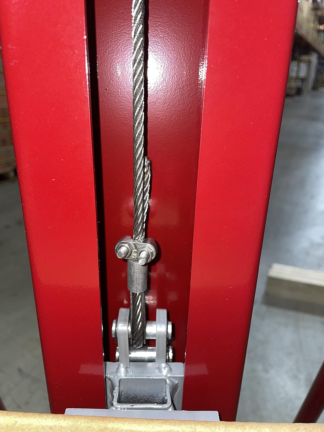 Pake Handling Tools - Winch Stacker, Manual Work Positioner Lift Truck - Steel Lightweight and Easily Maneuverable Lift with 440 lbs Capacity