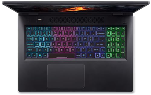 acer Nitro 17 Gaming Laptop, 17.3" FHD IPS 165Hz Display, AMD Ryzen 7 8845HS 3.8GHz, GeForce RTX 4060, 32GB DDR5 RAM, 1TB PCIe SSD, RGB Keyboard, Bluetooth 5.3, Windows 11 Home, Black