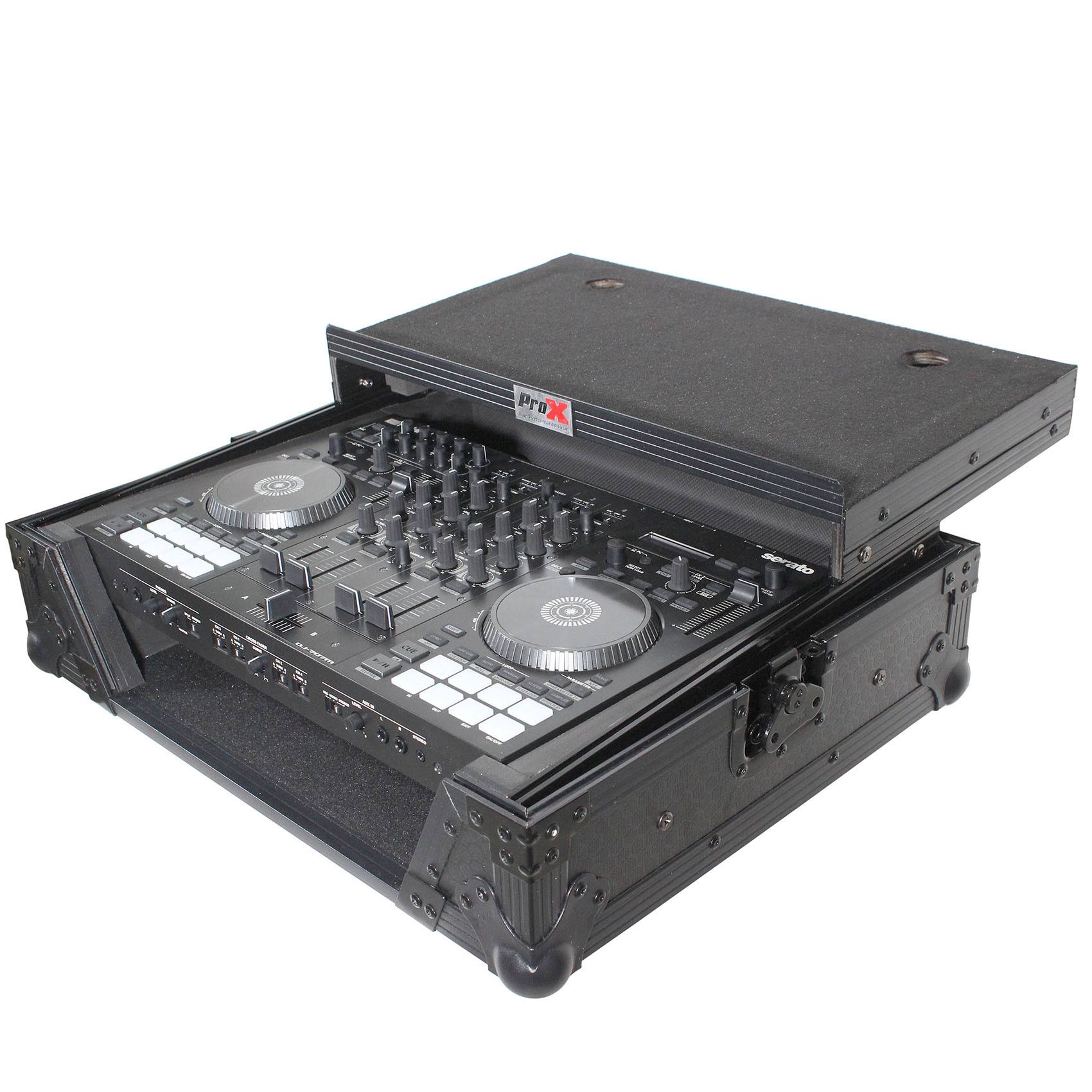 Prox XS-DJ707 LTBL Black Flight Case for Roland DJ-707M