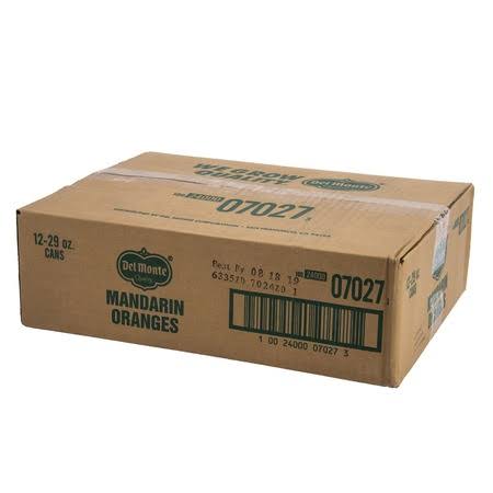 Del Monte 29 oz. Mandarin Oranges in Light Syrup - 12/Case
