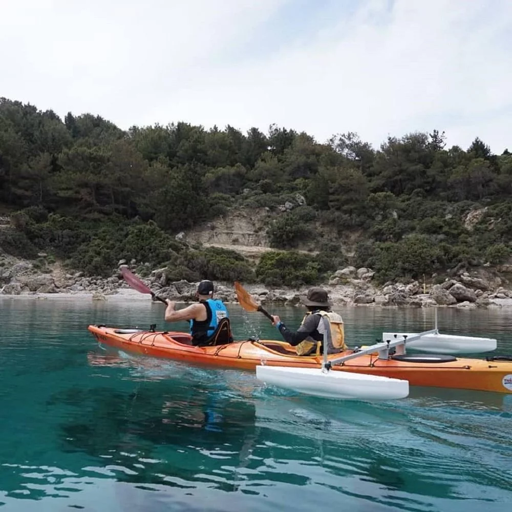 Kayak & Canoe Stabilizing Outrigger Floats