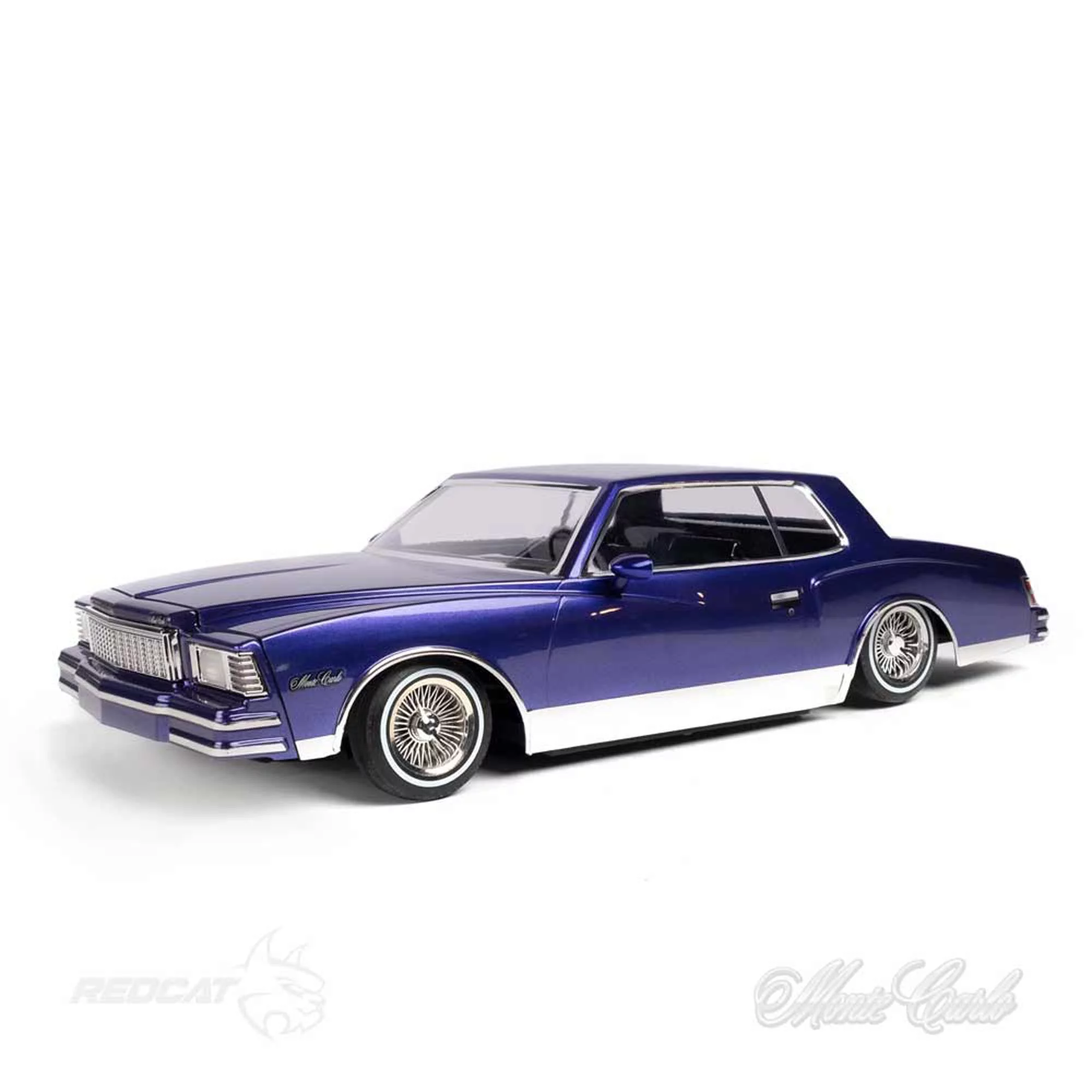 Redcat Racing 1/10 1979 Chevrolet Monte Carlo Brushed 2 Wheel Drive Lowrider RTR Ready to Run Purple RER15155 Cars Elec RTR 1/10 On-Road