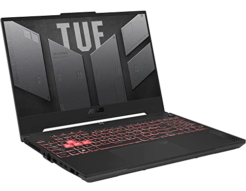 ASUS TUF Gaming A15 (2023) Gaming Laptop 15.6" 144Hz FHD 100% sRGB Display (AMD Ryzen 7 7735HS, 16GB DDR5, 2x512GB PCIe SSD RAID 0 (1TB), GeForce RTX 4050, WiFi 6E, Win11Home) w/Dockztorm Dock