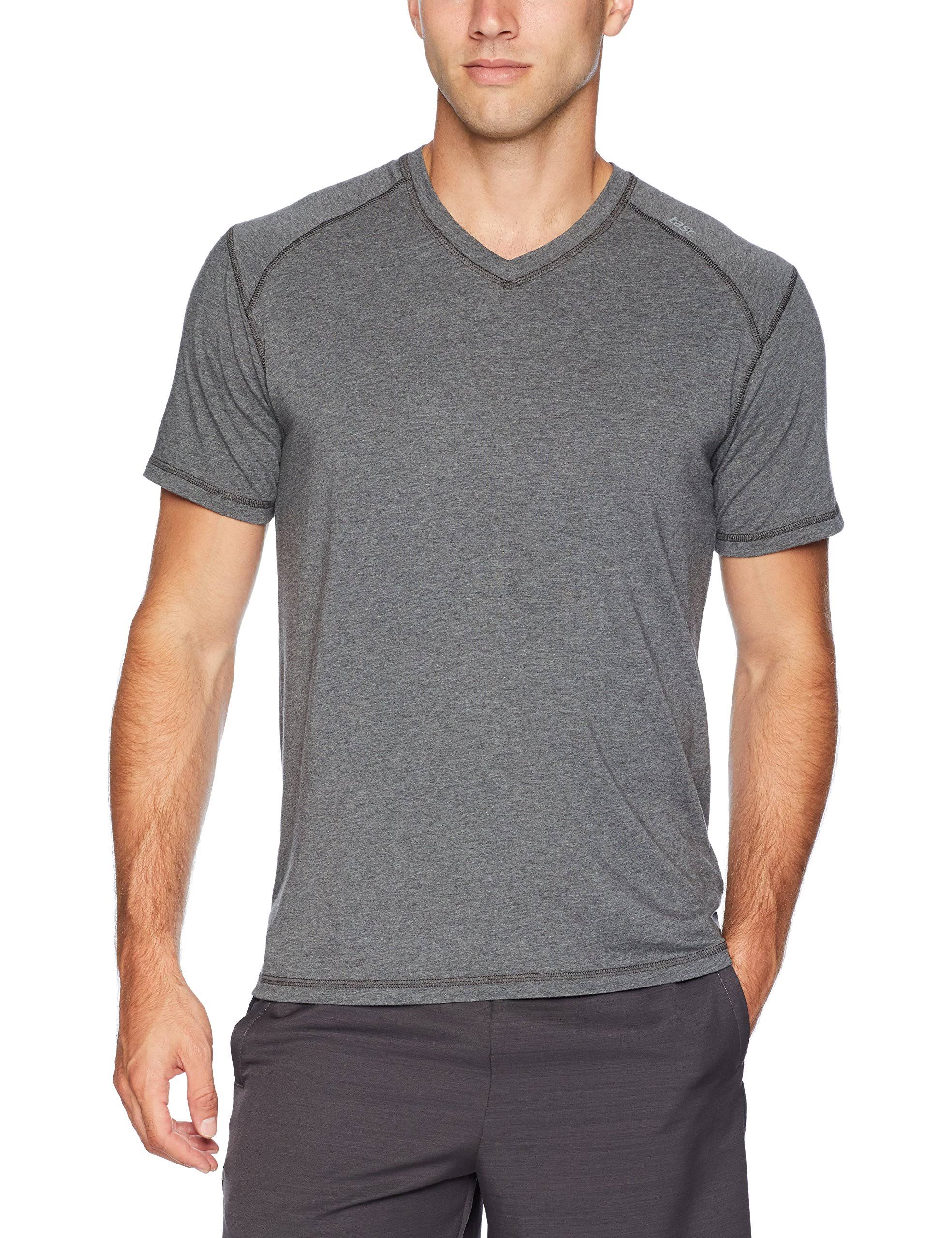 Tasc Performance Carrollton V Black Heather. Size XL for Men