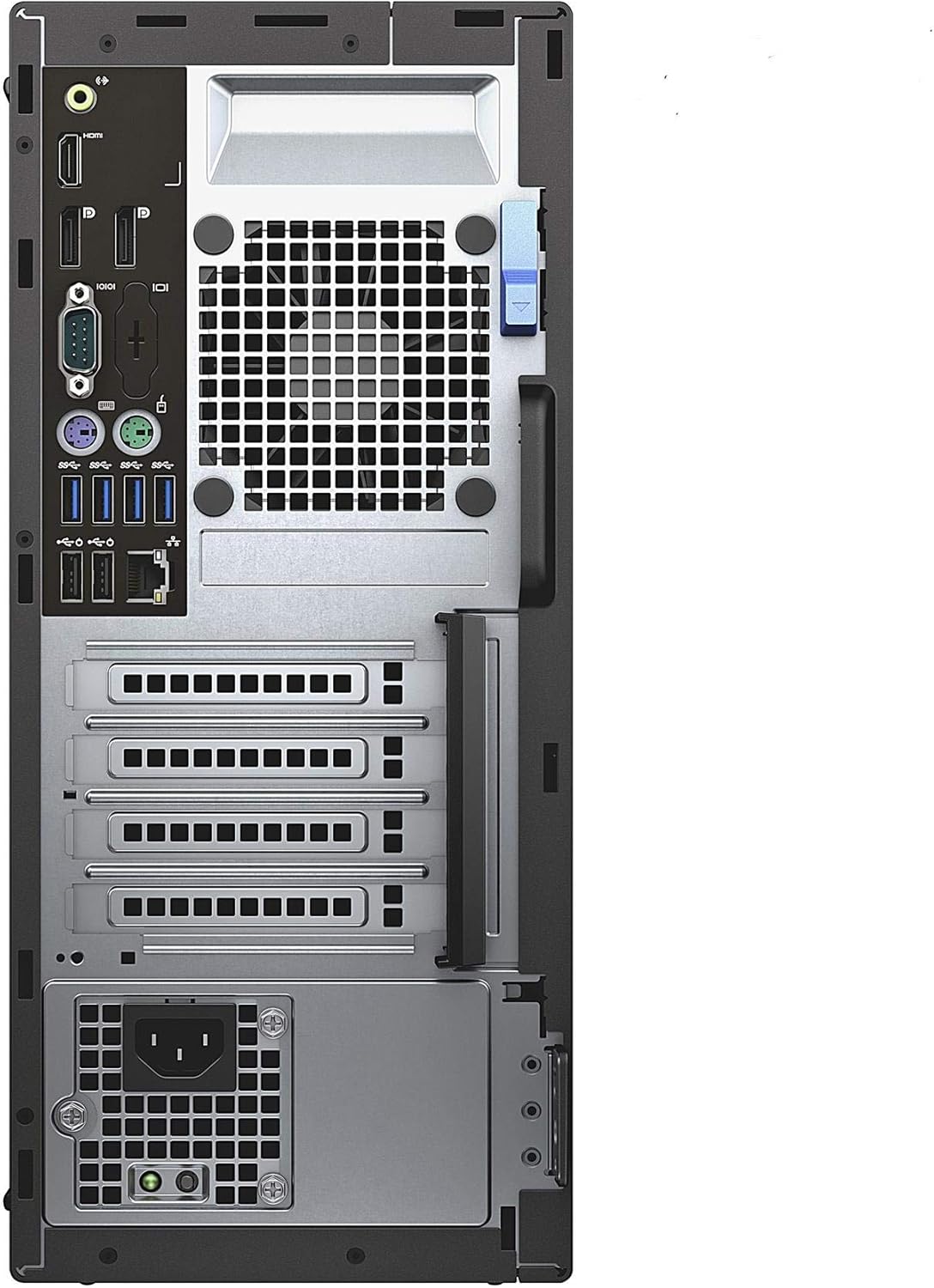 Dell Optiplex 7040 Tower Fast Desktop Computer PC - Quad Core Intel i7 6th Gen, 16GB DDR4, 256GB SSD, HDMI, NEW Keyboard, Mouse, NEW WiFi, Windows 10 Home (Renewed)