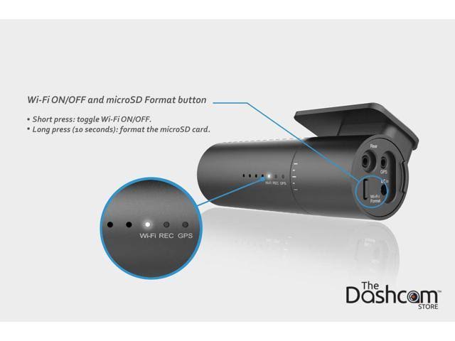 BlackVue DR590W-2CH 1080p Dual-Lens Dashcam for Front and Rear with WiFi w/16GB Memory Card