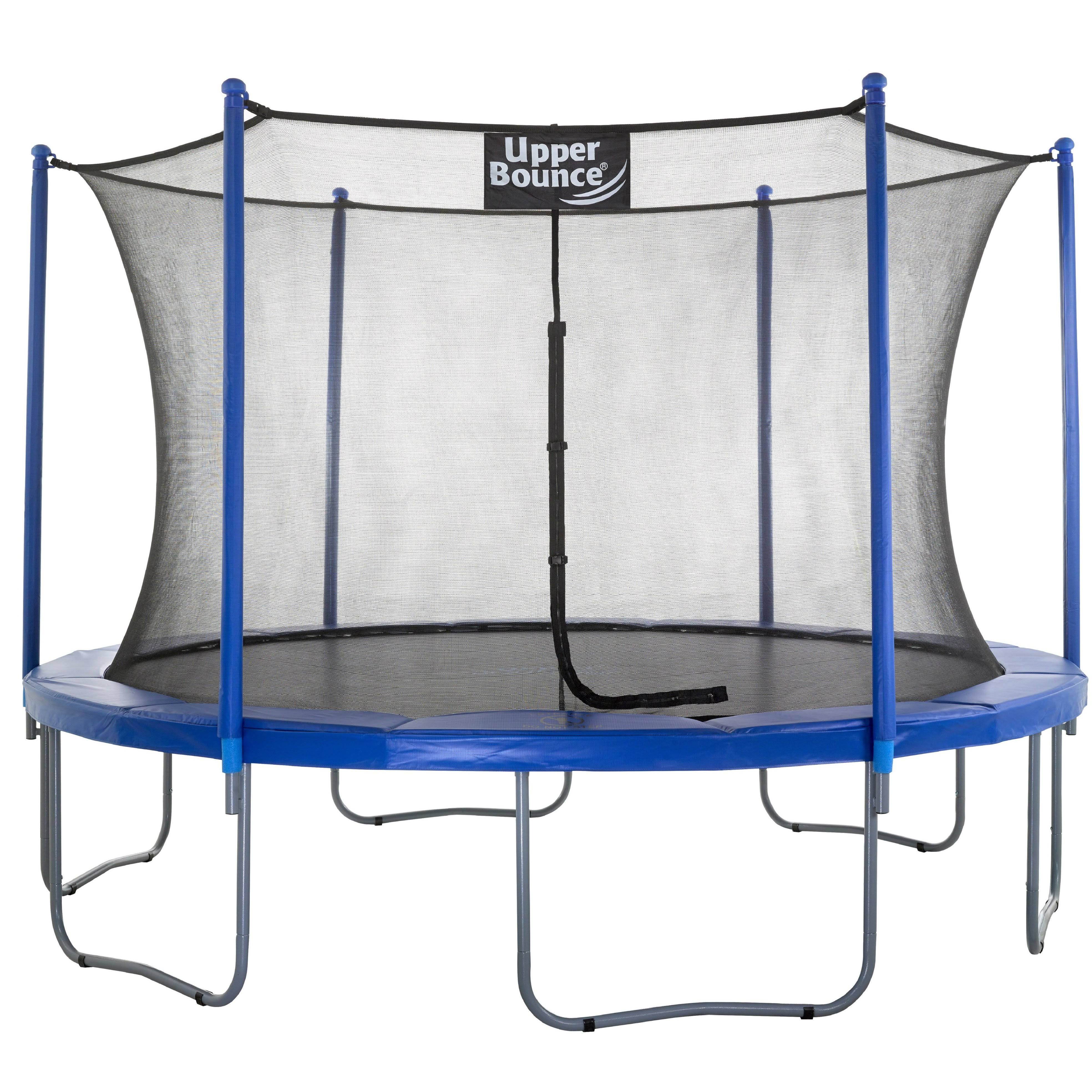 Upper Bounce 12 Feet Trampoline with Enclosure Set