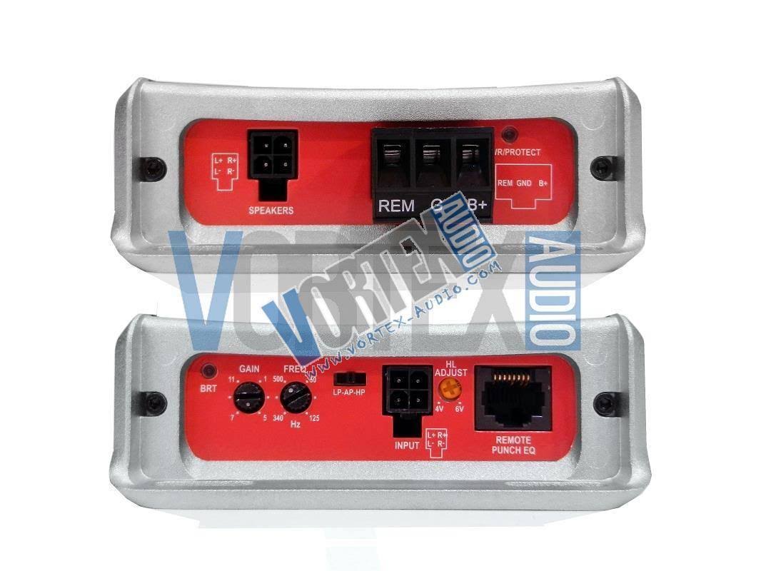 Rockford Fosgate Punch PBR300X2 Class BR 2-Channel Car Amplifier - 300W