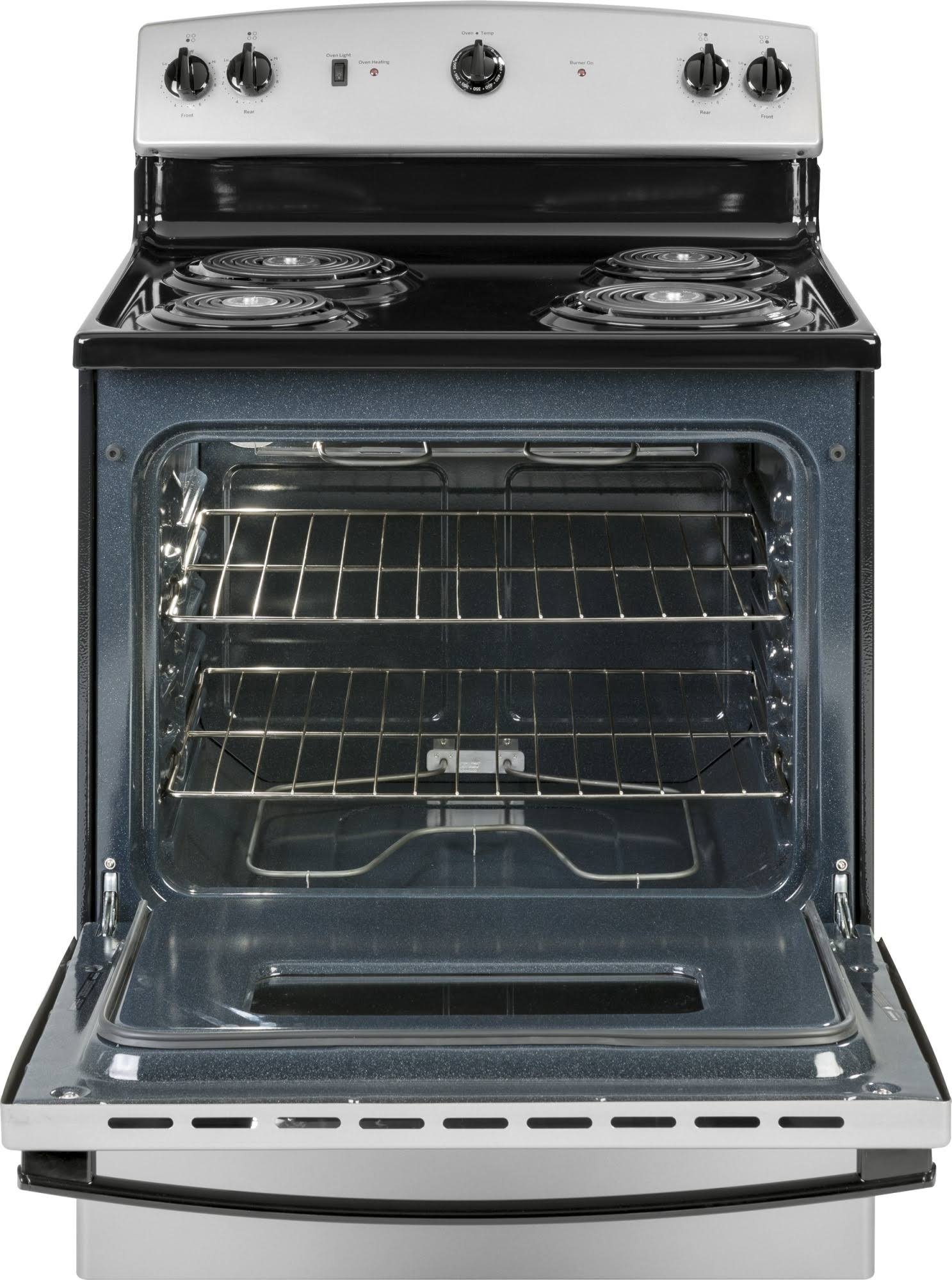 GE 30x22 Free Standing Electric Range-Silver-JBS160GMSA