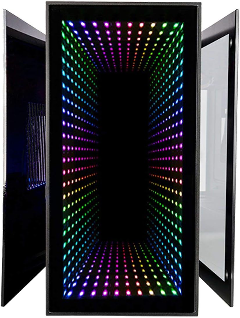 CUK Continuum Mini ITX Gaming Barebone Desktop Case with Z390I Motherboard, Liquid CPU Cooler, and 650W Power Supply Installed