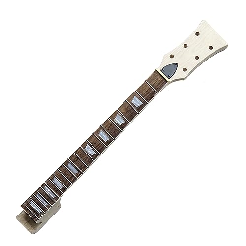 DBL DIY Electric Guitar Kit,Semi-Hollow Body Electric Guitar,with Paulownia Wood Core and Maple Plywood,6 Strings,Build Your Own Guitar