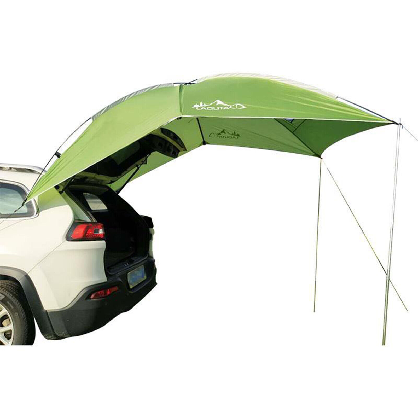 Miumaeov Car SUV Truck Tent Shelter Awning Rooftop Outdoor Camping Canopy Sunshade 9.18X6.2ft