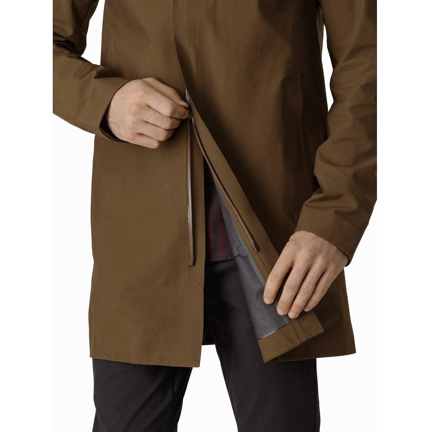 Arc&teryx Keppel Trench Coat Men&s (DRACAENA, Large)