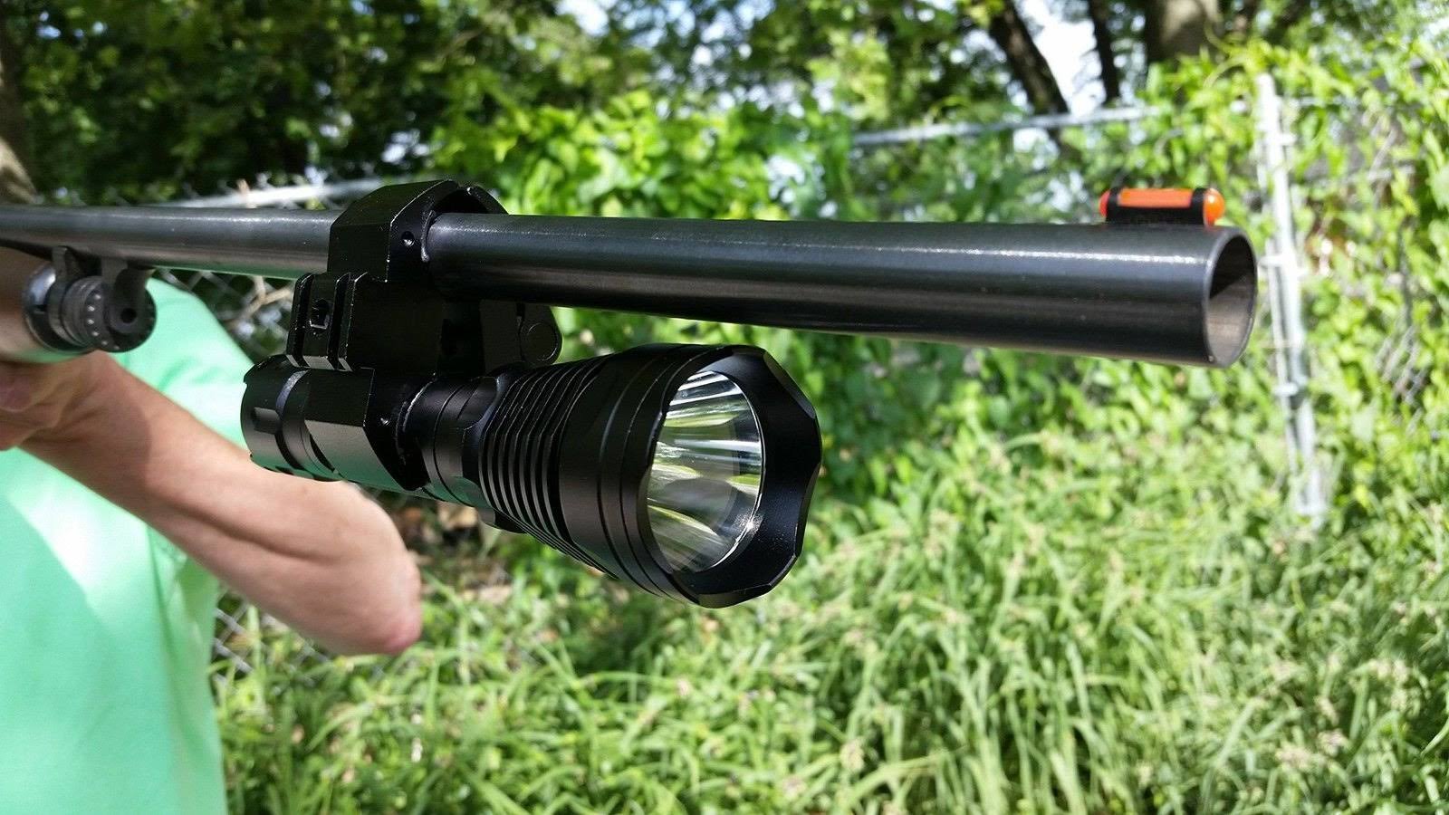 Supernova Guardian 1300XL Professional Series Ultra Bright Rechargeable Tactical LED Flashlight with Remote Pressure Switch and