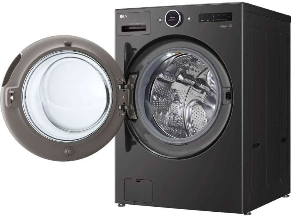 LG WM6998HBA Ventless Washer/Dryer Combo LG WashCombo All-in-One 5.0 cu. ft. Mega Capacity with Inverter HeatPump Technology and Direct Drive Motor