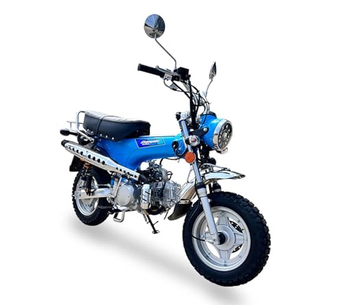 Champion LX Monkey Bike Blue | 125cc Motorcycle CT70 125 DAX | 4 Speed | PBZ125-2P | Blue