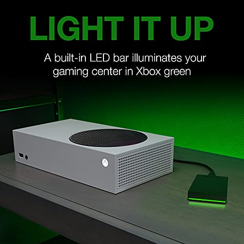 Seagate Game Drive voor Xbox 5TB, Externe harde schijf, USB 3.2 Gen 1, Xbox-gecertificeerd, RGB-ledverlichting, Wit, Data Rescue Service (STKX5000100)
