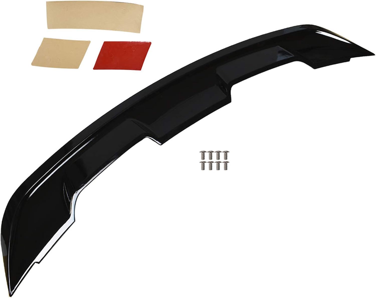 Trunk Spoiler Wing Painted Glossy Black Wing Spoiler Fit for 2015-2020 Ford Mustang GT350 GT500 Style