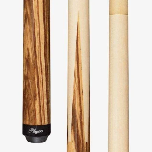 Players Exotics E-5100 Zebrawood and Birds-Eye Maple Sneaky Pete Cue
