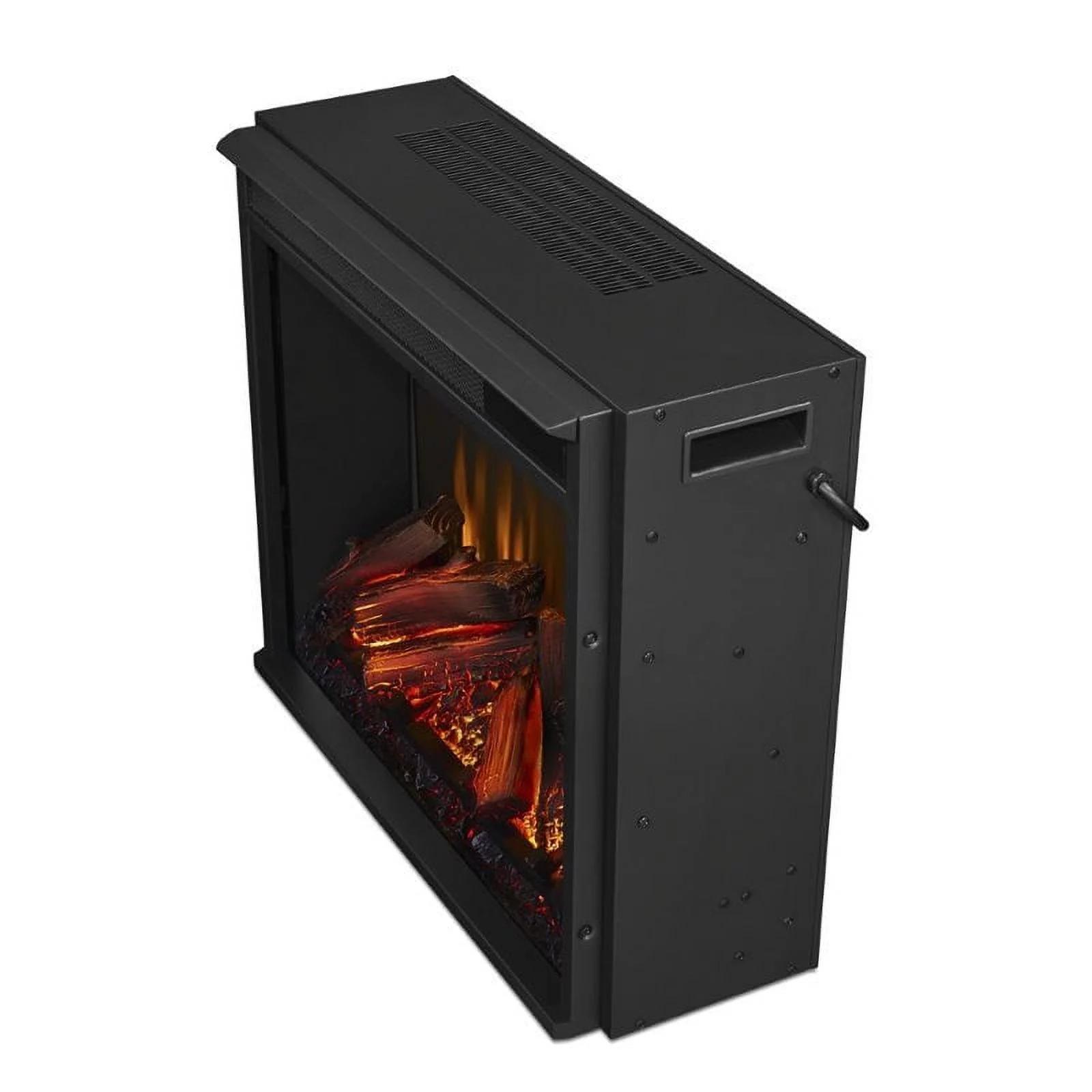 Bowery Hill Traditional Wood Electric Corner Fireplace for TVs up to 50" in Oak