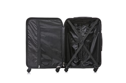 Luggage Sets 3 Piece Luggage Set - Hard luggage sets with spinner wheels and TSA Lock - Lightweight Expandable Suitcase Set (sizes 20",24",28") (rose gold)