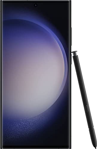 Samsung Galaxy S23 Ultra, 5G, 1TB, 12GB RAM, Factory Unlocked - Phantom Black (Renewed)