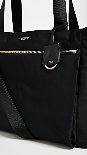 TUMI Women's Voyageur Tote, Black-Mauren, One Size