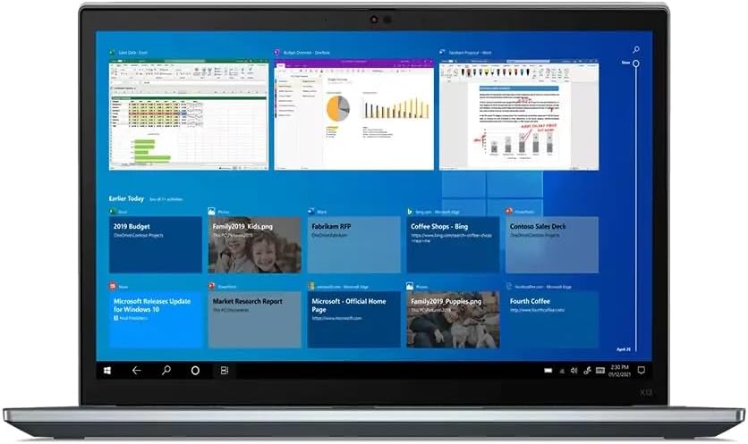 Lenovo ThinkPad X13 Business Laptop, 13.3"" WUXGA 1920x1200 Display, Intel Core i5-1135G7, 8GB RAM, 1TB SSD, Backlit Keyboard, Fingerprint, WiFi 6, IR Webcam, Windows 11 Pro, GM Accessories, Silver