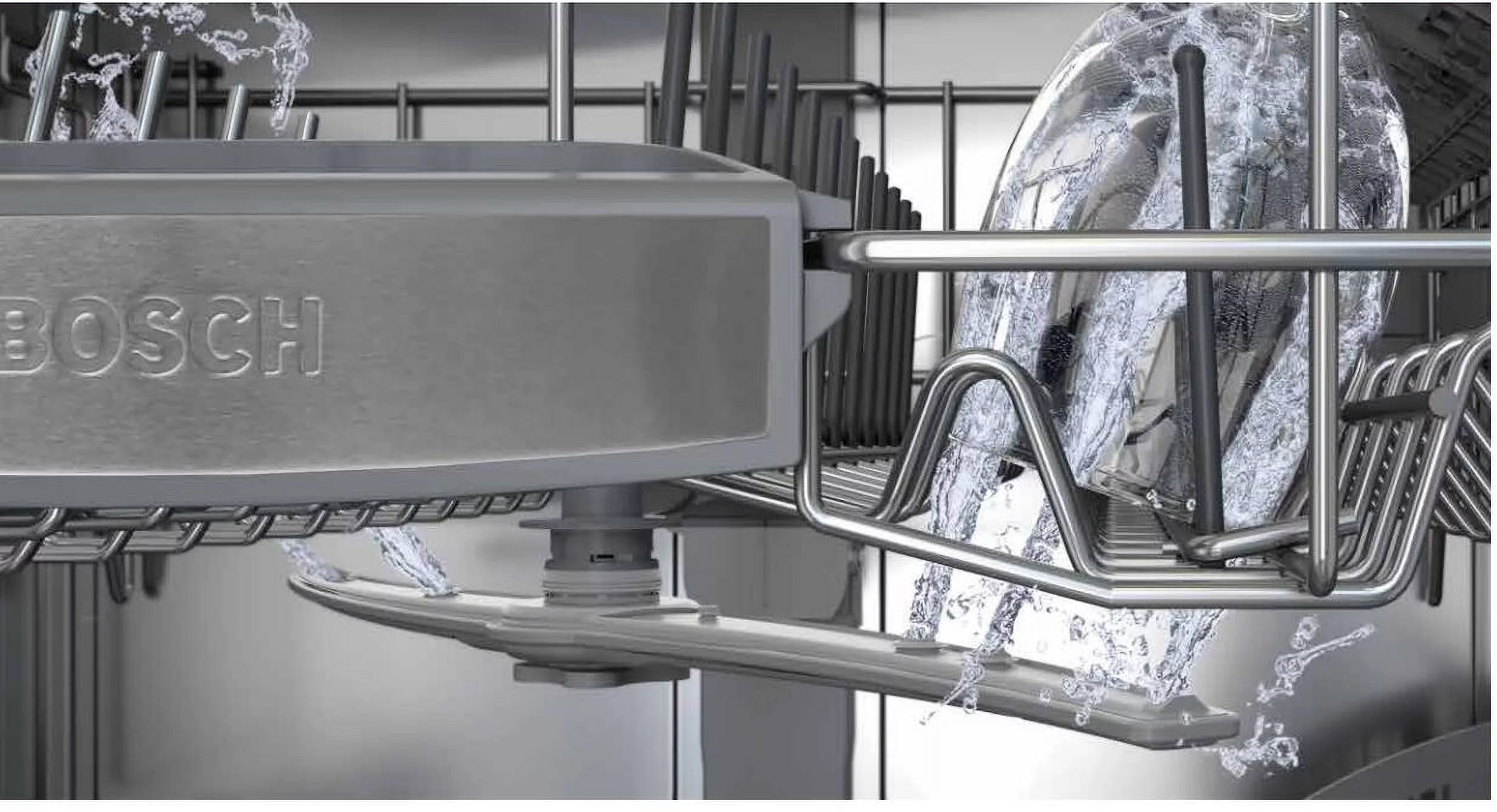 Bosch SHEM63W55N 300 Series 44dB Stainless Built-In Dishwasher