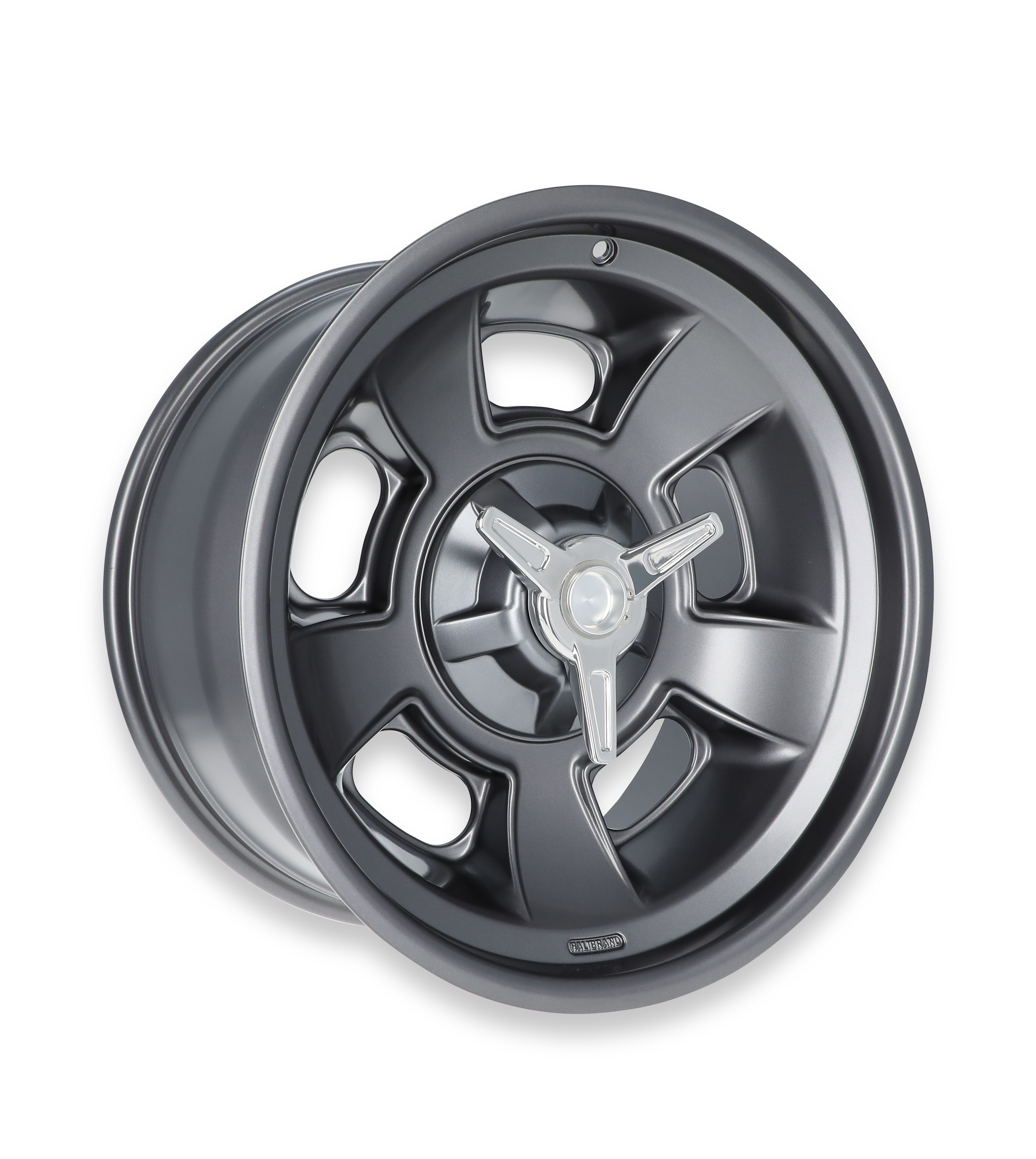 Halibrand HB007-022 Sprint Wheel with Spinner 19x10 5.5 bs Anthracite Semi Gloss