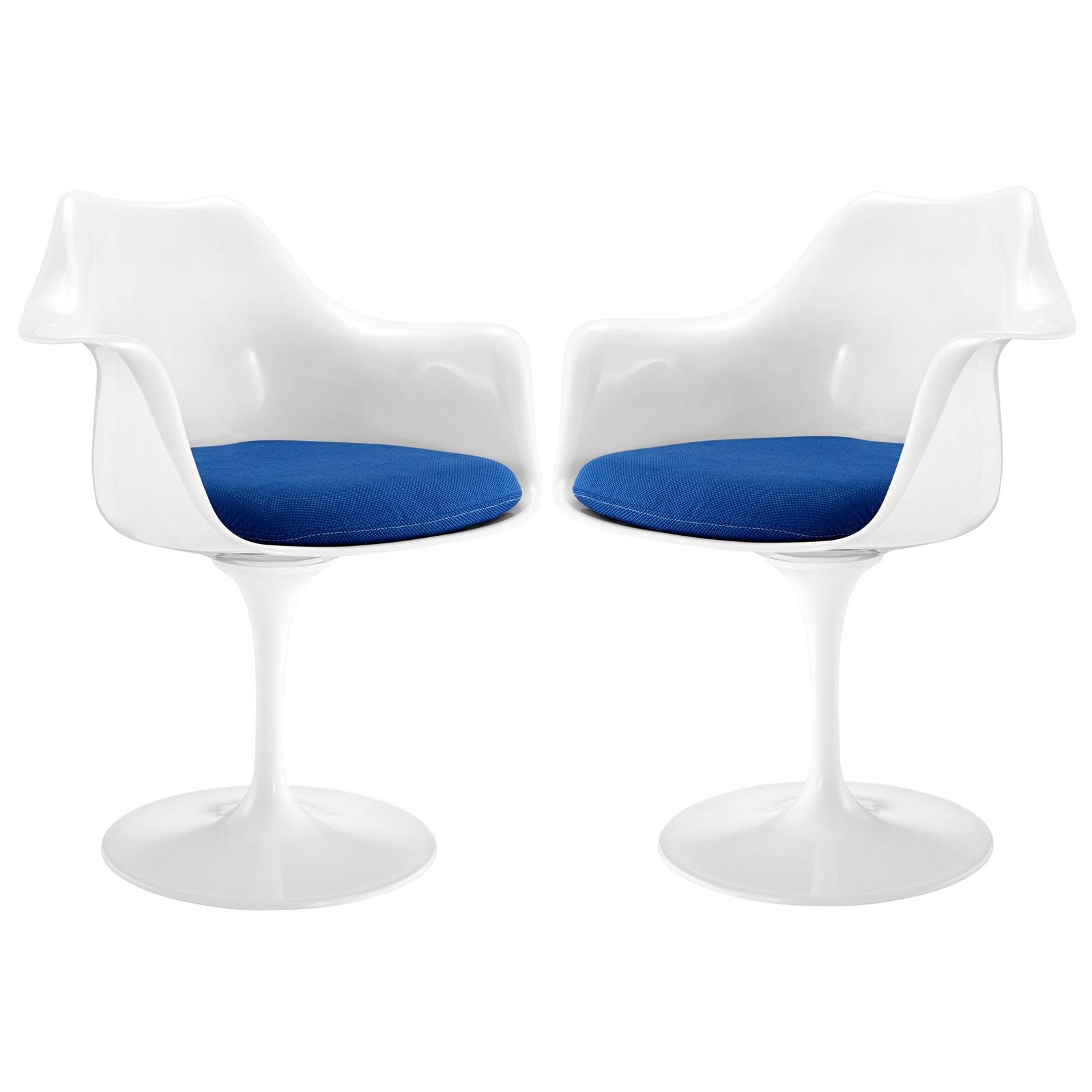 Modway Lippa Dining Armchair - Set of 2 - Blue