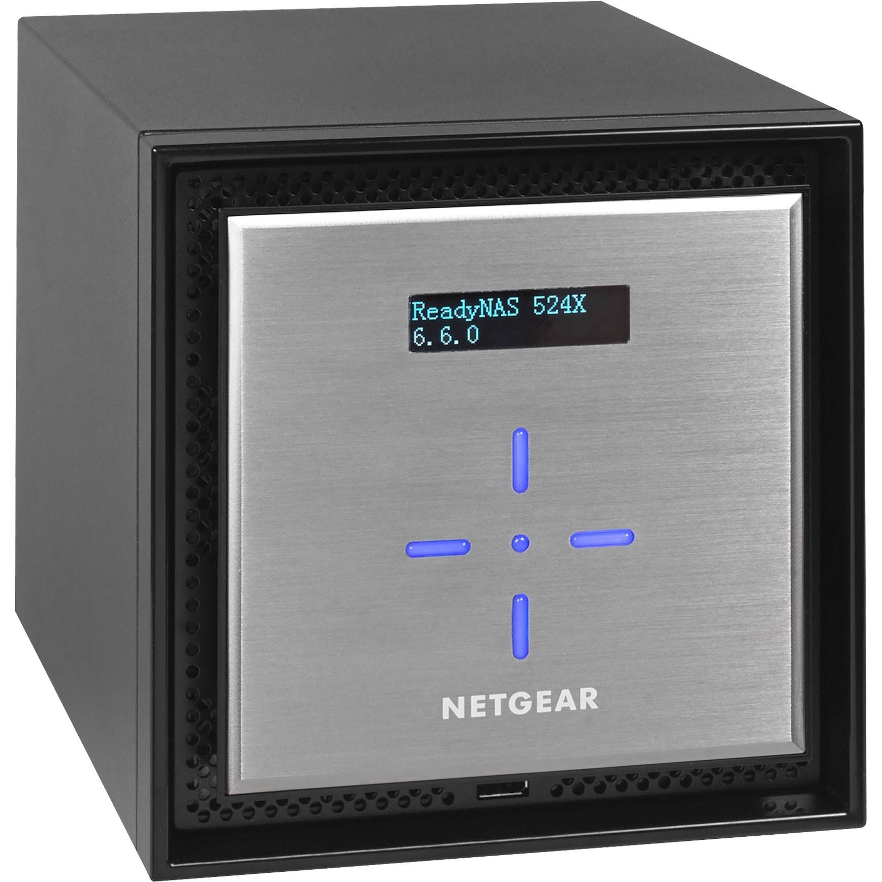 Netgear ReadyNAS 524X 4-Bay NAS Server - SATA 6Gb/s