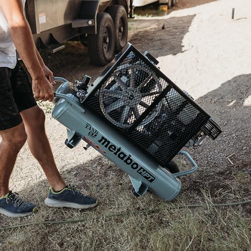 Metabo HPT Air Compressor, Wheelbarrow