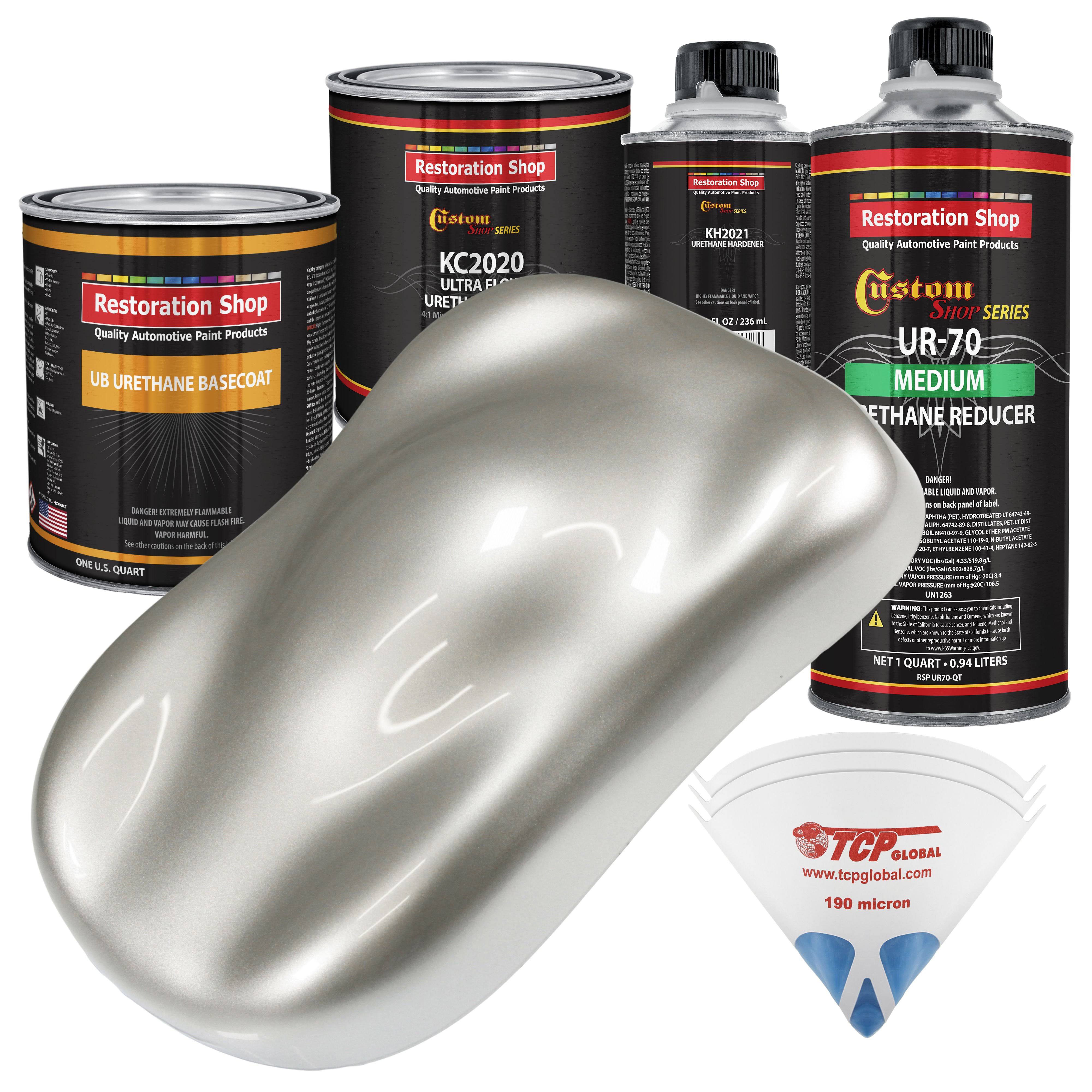 Sterling Silver Metallic Premium Basecoat Quart Kit