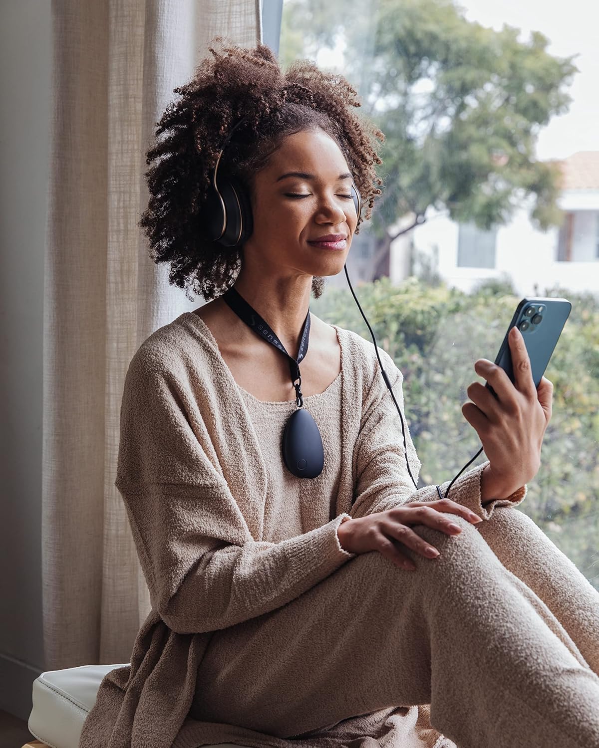 Sensate Relaxation Device - Immediate Calm and Long Term Stress Resilience - Patented Infrasonic Resonance Technology