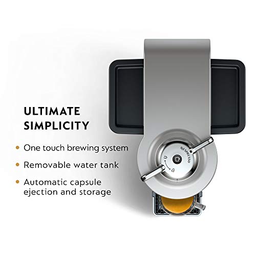 Nespresso Vertuo Coffee and Espresso Maker by De'Longhi, Graphite Metal