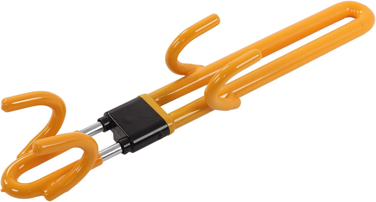 Twin Hooks Steering Wheel Lock Antitheft Locking Devices Universal Anti Theft Wheel Lock for Cars Trucks Vans