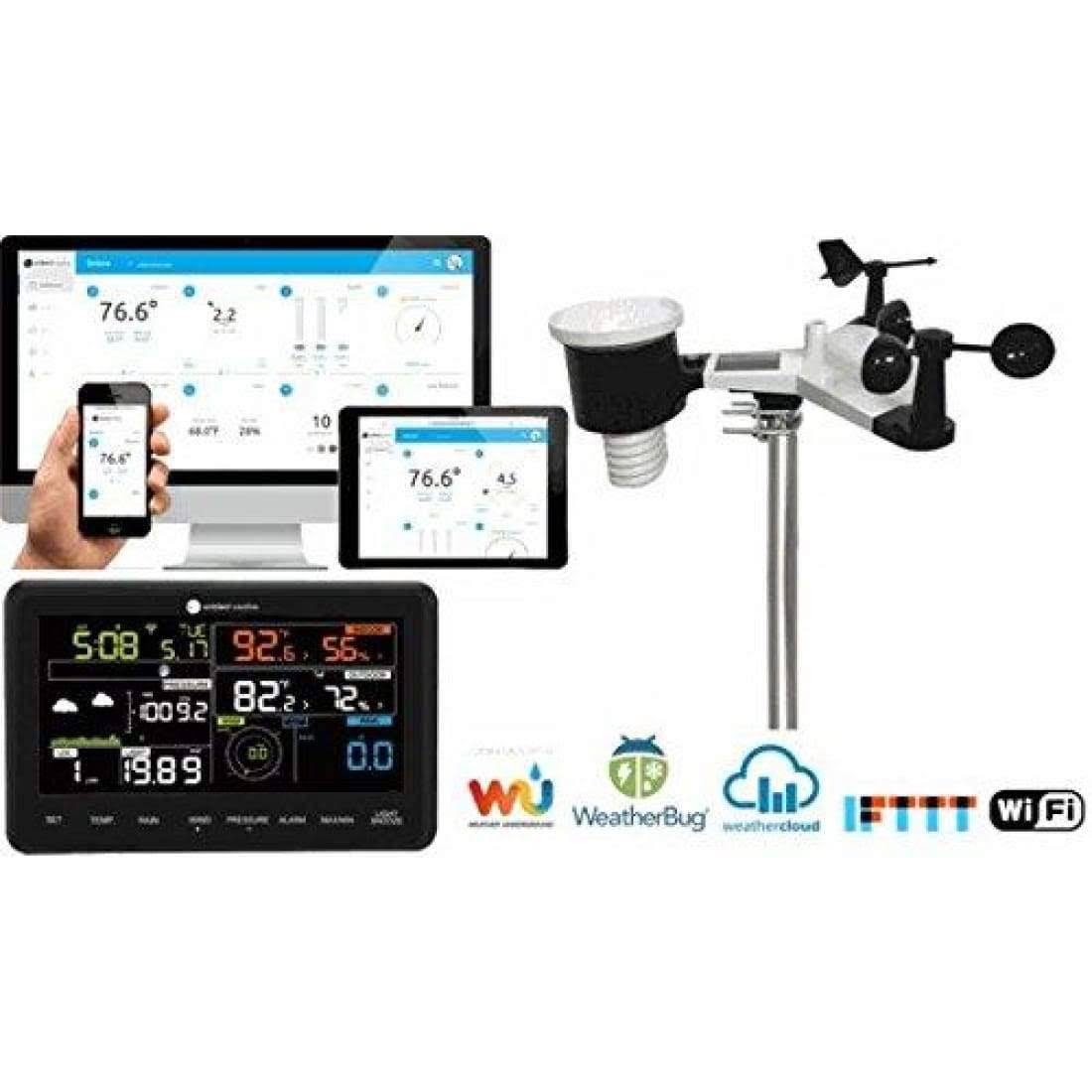 Ambient Weather WS-2902A Smart Weather Station with WiFi Remote