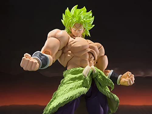 TAMASHII NATIONS - Dragon Ball Super: Broly - Super Saiyan Broly Full Power, Bandai Spirits S.H.Figuarts Action Figure