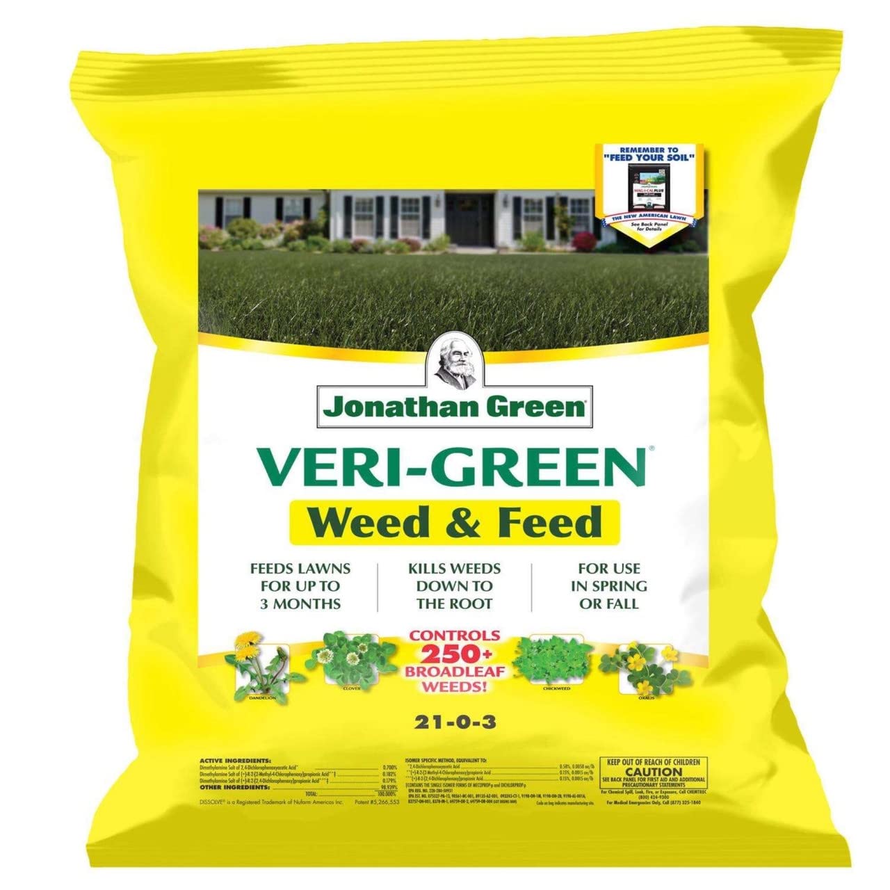 Jonathan Green Lawn Enhancement Fertilizer Program (Pack of 4) (5,000 Square Feet Coverage, Designed for Acidic Lawns)
