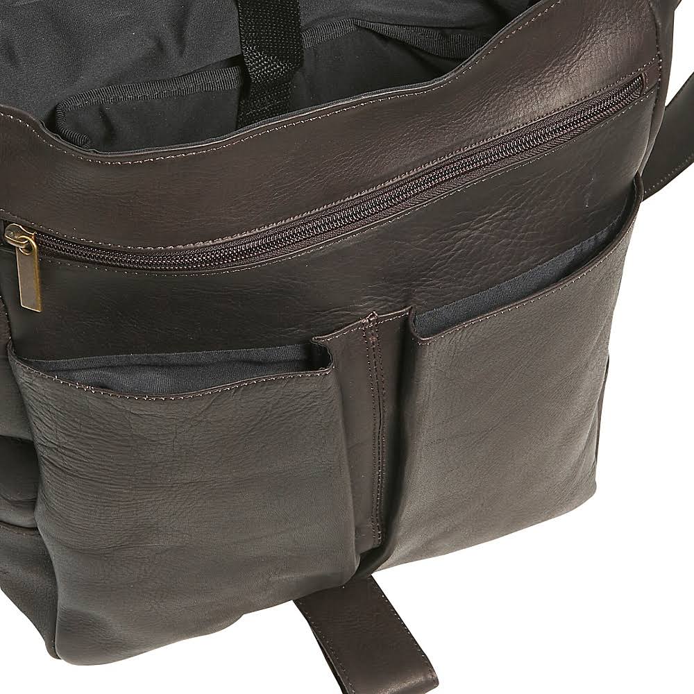 David King Vertical Laptop Messenger - Black