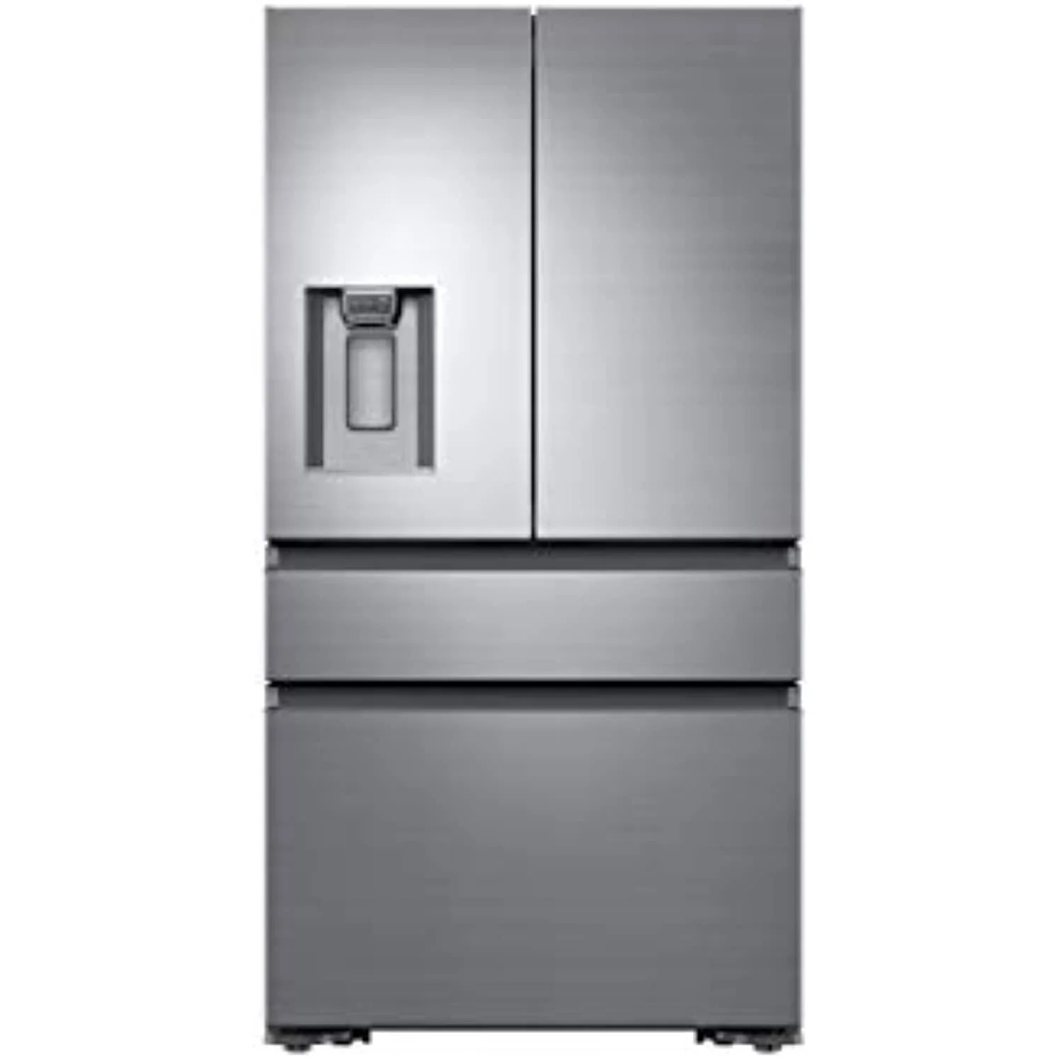 Dacor Transitional DRF36C000SR 36" Freestanding 4 Door French Door Refrigerator with 22.6 Cu. Ft. Total Capacity, External Water Dispenser, Ice Maker, FreshZone Drawers, LED Lighting, Stainless Steel