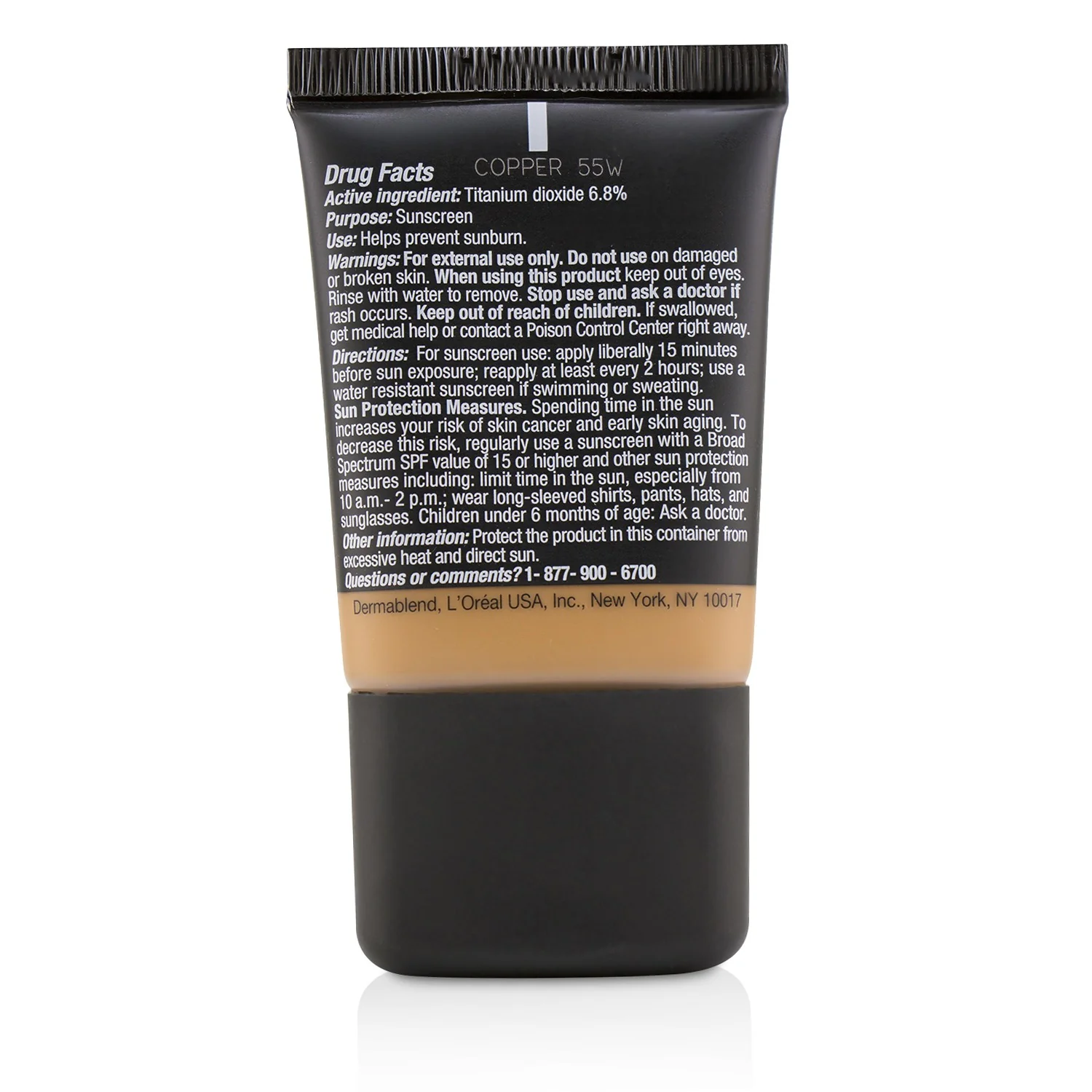 Dermablend Smooth Liquid Camo Foundation SPF 25 (Medium Coverage) - Bisque (30W)  30ml/1oz