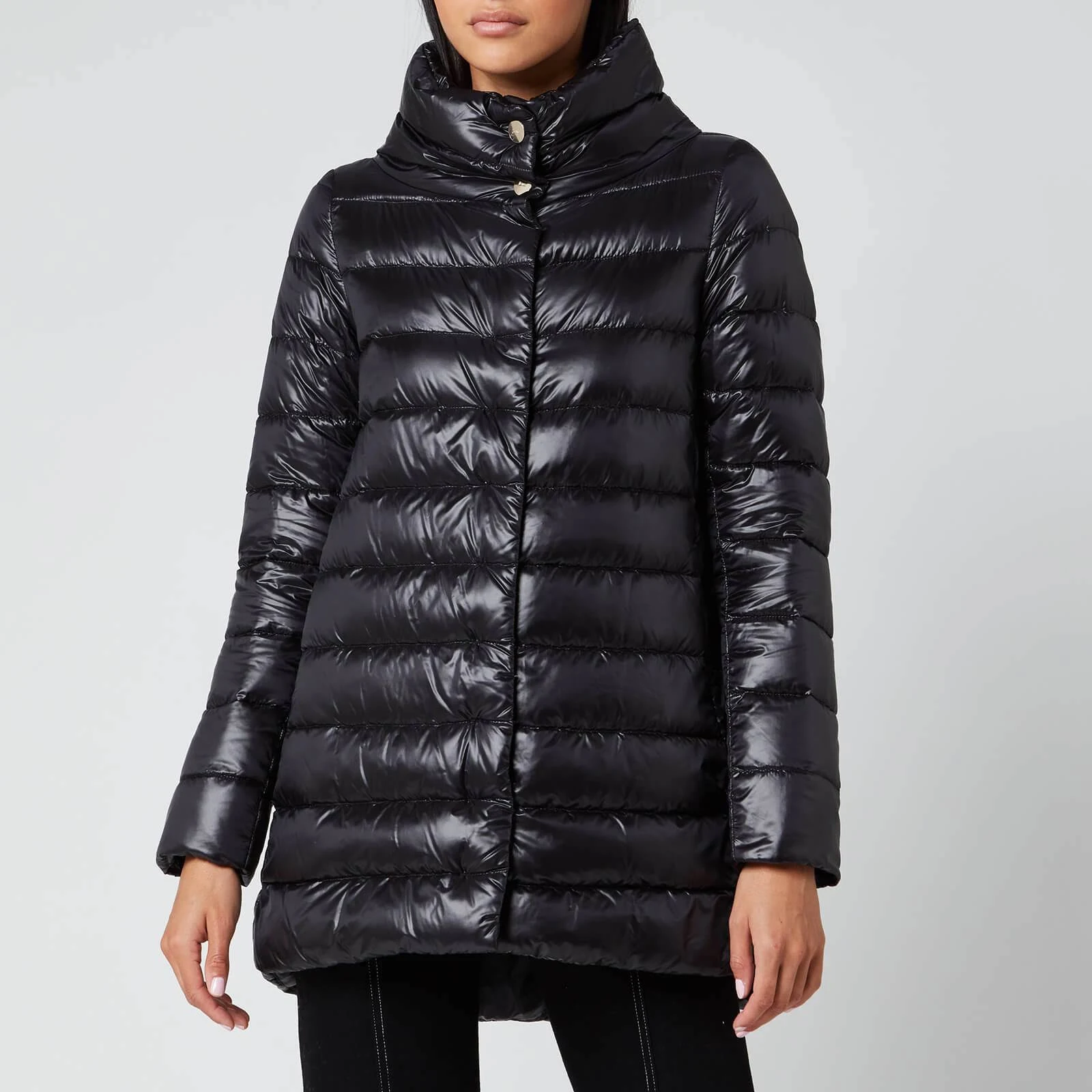Herno Black Down Amelia Coat