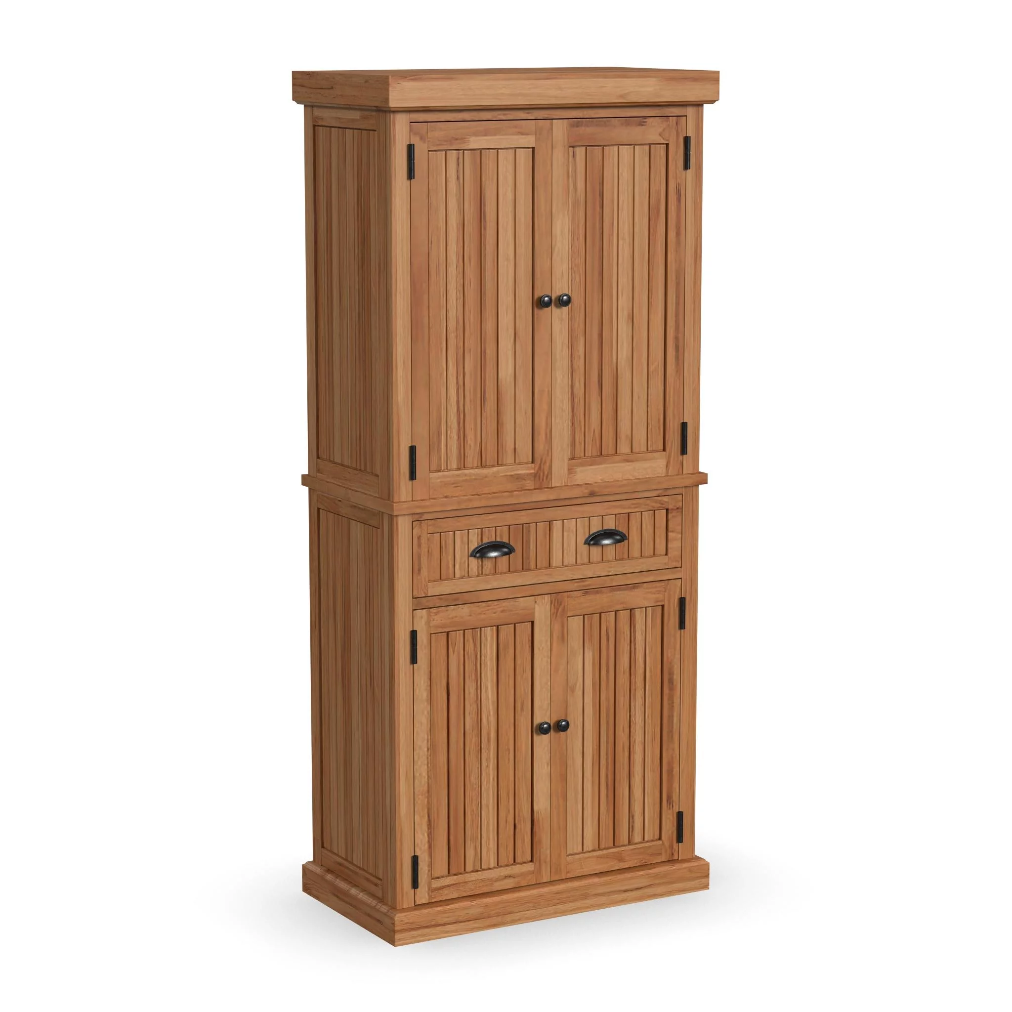 Homestyles Nantucket Wood Pantry in Brown