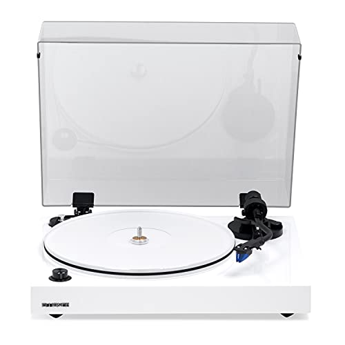 Fluance RT85 Reference High Fidelity Vinyl Turntable Record Player with Ortofon 2M Blue Cartridge, Acrylic Platter, Speed Control Motor, High Mass MDF Wood Plinth, Vibration Isolation Feet - Bamboo