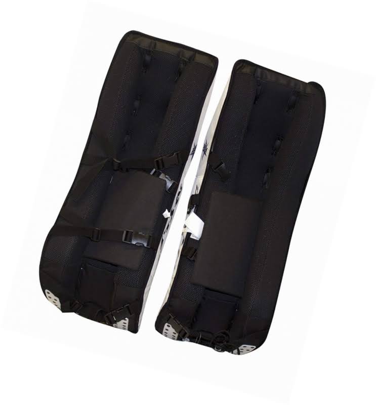 Mylec Ultra-Lite 7000 Goal Pads (White, 32-Inch )