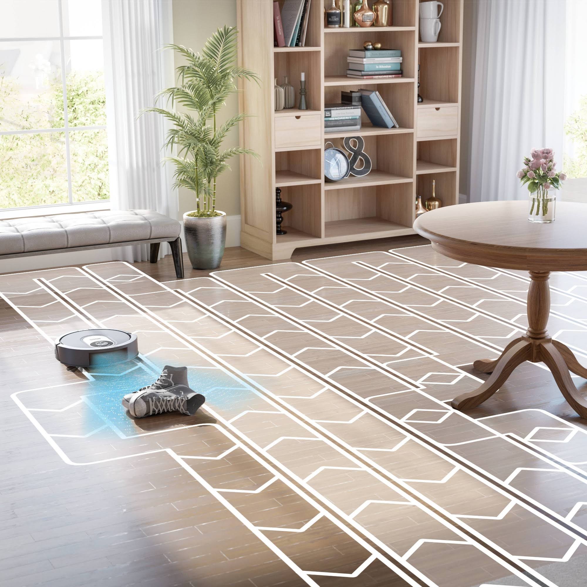 Shark AI Wi-Fi Connected Robot Vacuum with Advanced Navigation -RV2011