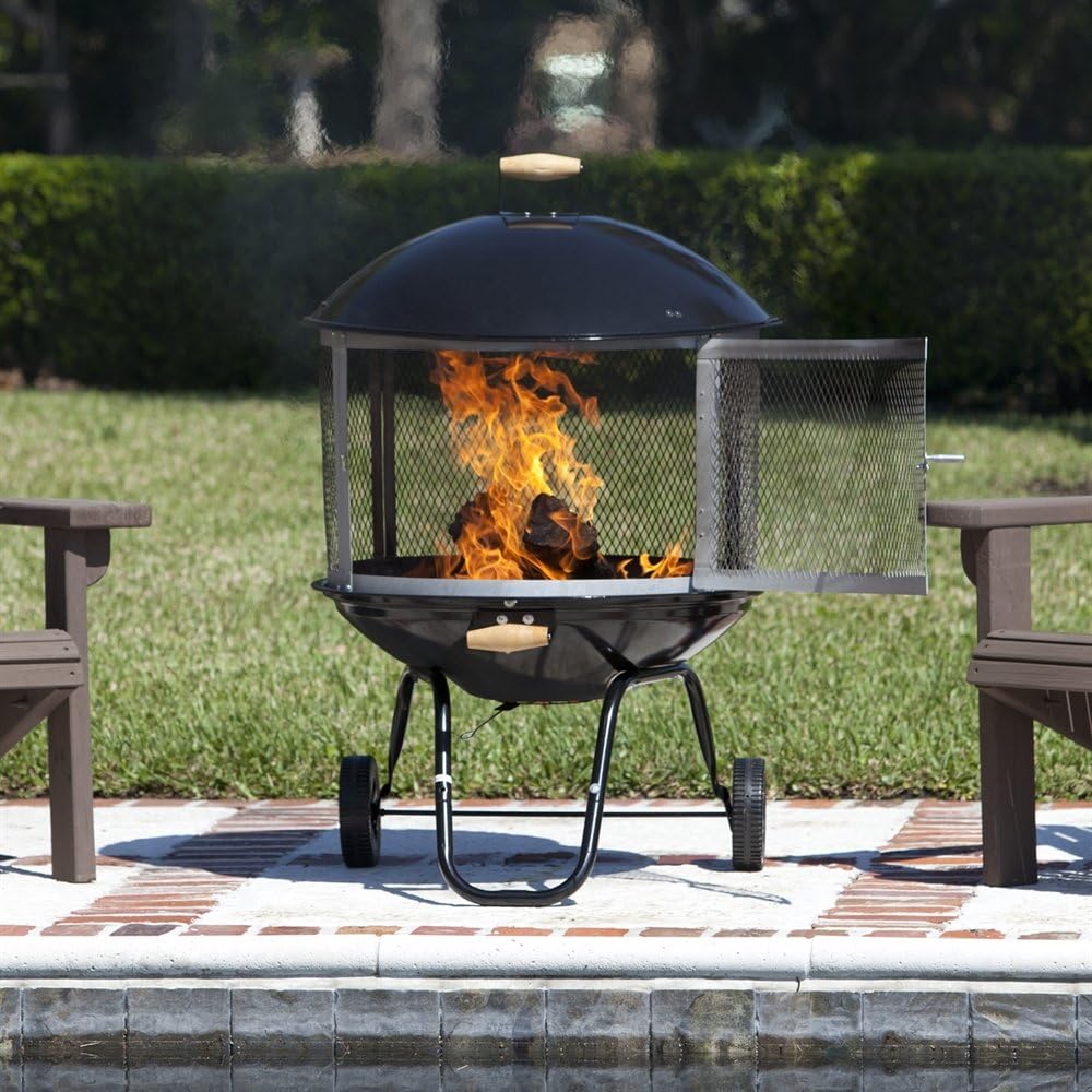 28 Patio Fireplace