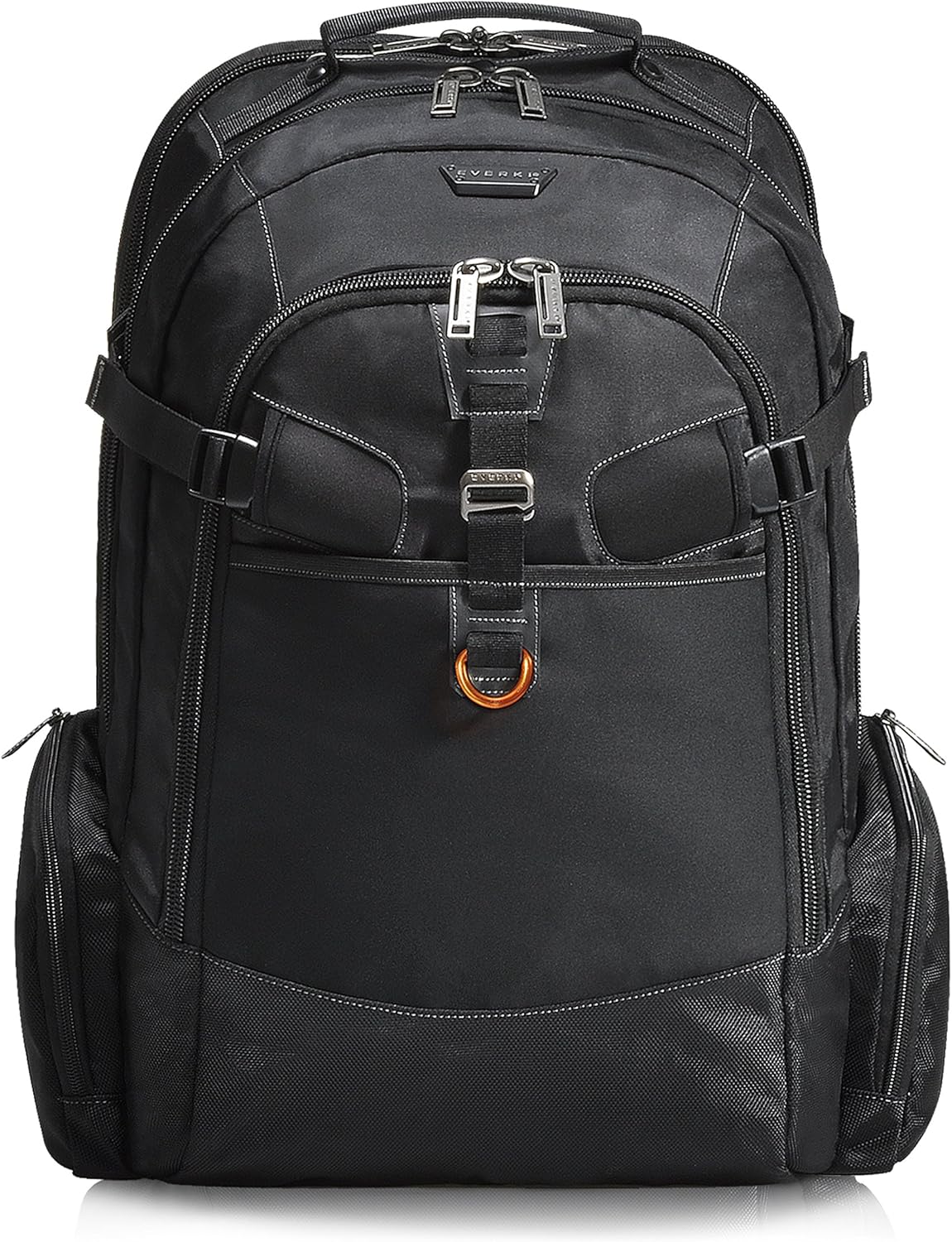 EVERKI Business 120 Large Professional 18.4-Inch Workstation or Gaming Laptop Backpack with Rain Cover, Travel Friendly (EKP120)